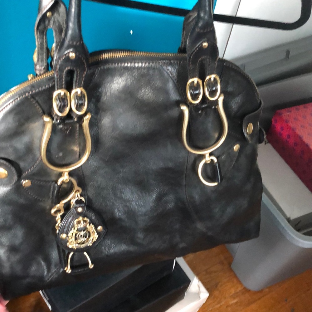 Black large Juicy Couture Bag in good used condition.